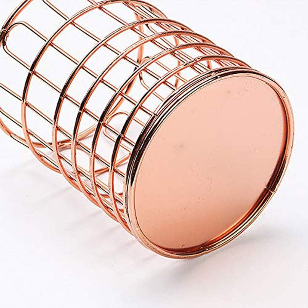 Metal Hollow Pen Holder, Decoration Supplies Office Pot Multifunction Toiletry Rack Storage Box