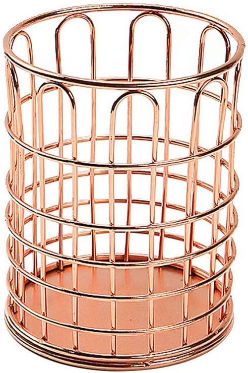 Metal Hollow Pen Holder, Decoration Supplies Office Pot Multifunction Toiletry Rack Storage Box