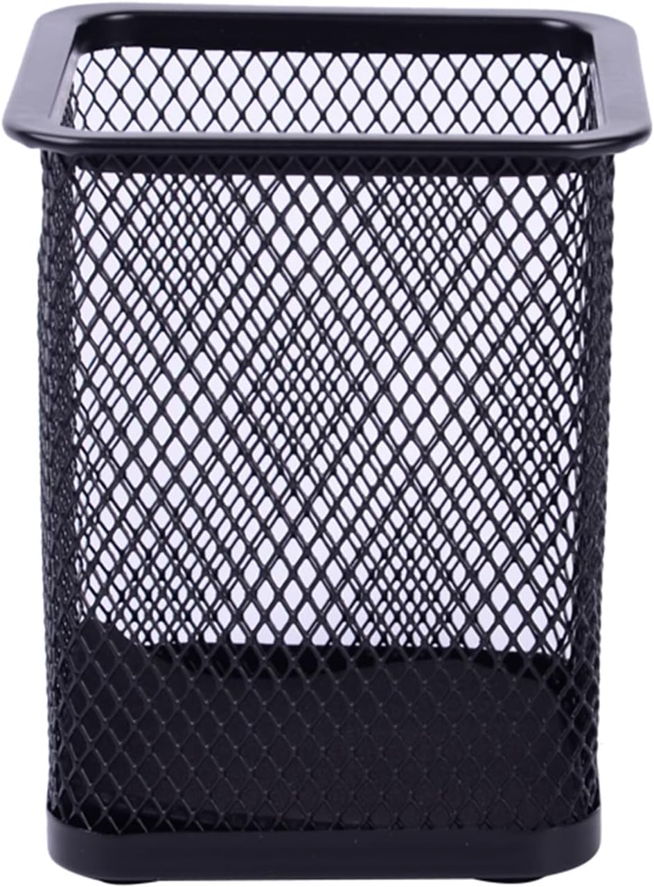 Storage pen holder Student stationery Desktop office storage box rack Metal