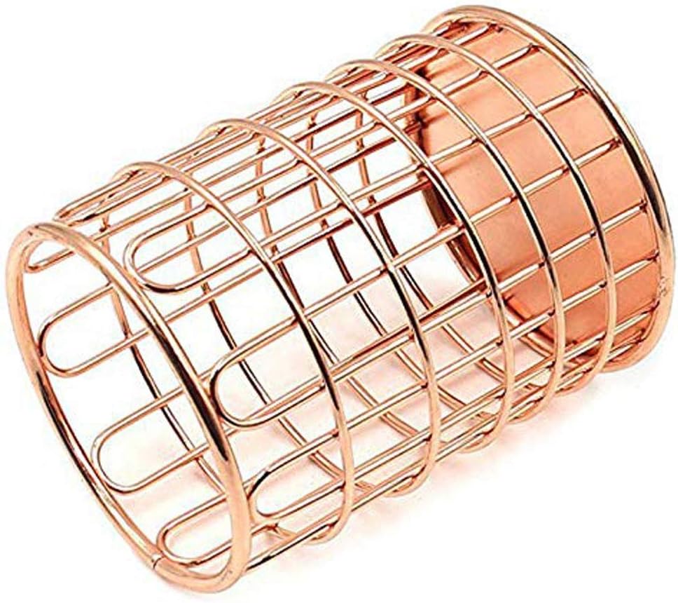 Metal Hollow Pen Holder, Decoration Supplies Office Pot Multifunction Toiletry Rack Storage Box